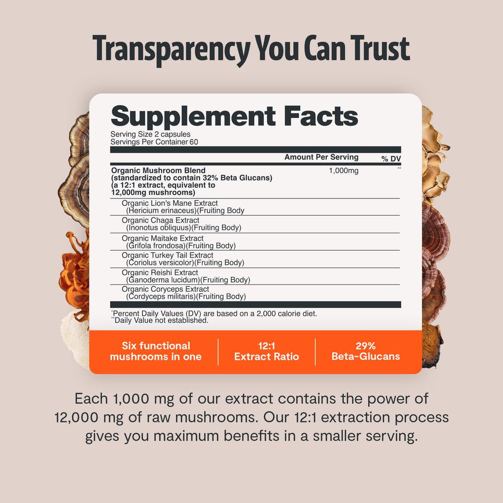 Ultimate Mushroom Complex Capsules